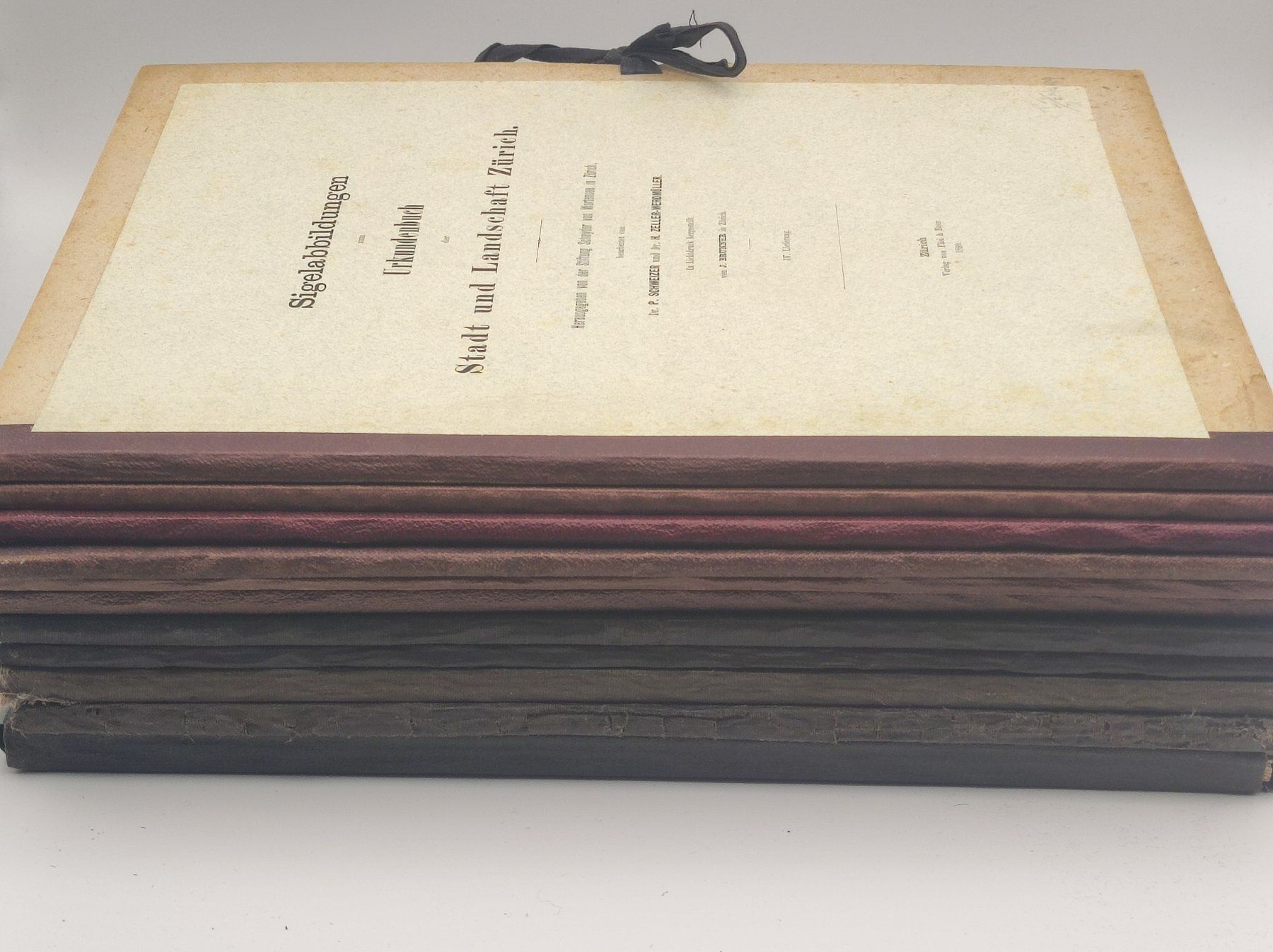 Libri: URKUNDENBUCH ZÜRICH – Usato da Goldach venduto da Gaip 8