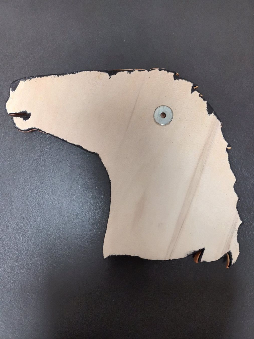 Figuren: Holz Pferdekopf (Handgemacht) – Gebraucht aus Ried-Muotathal von lufo 1