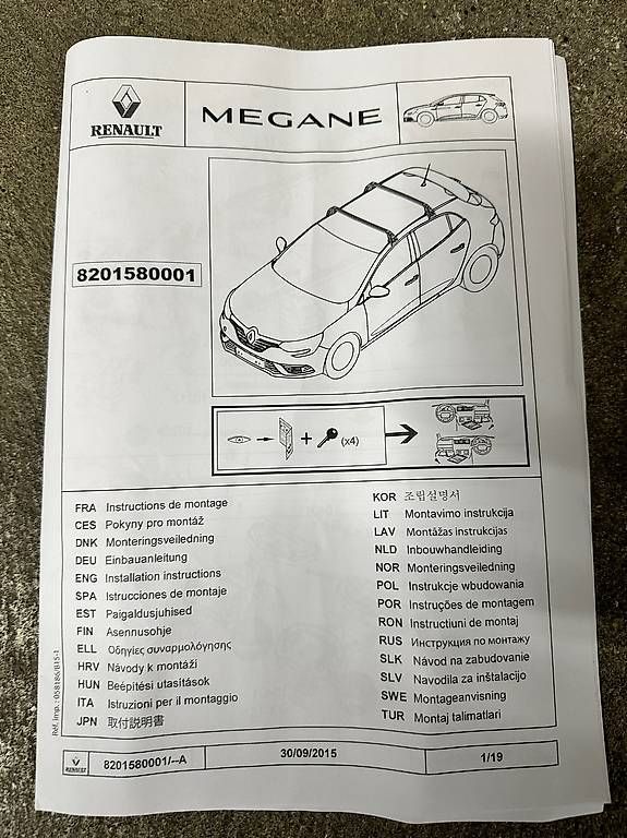 Dachträger: Barres de toit Mégane 4 – Gebraucht aus St-Oyens von ber_k2vm 2