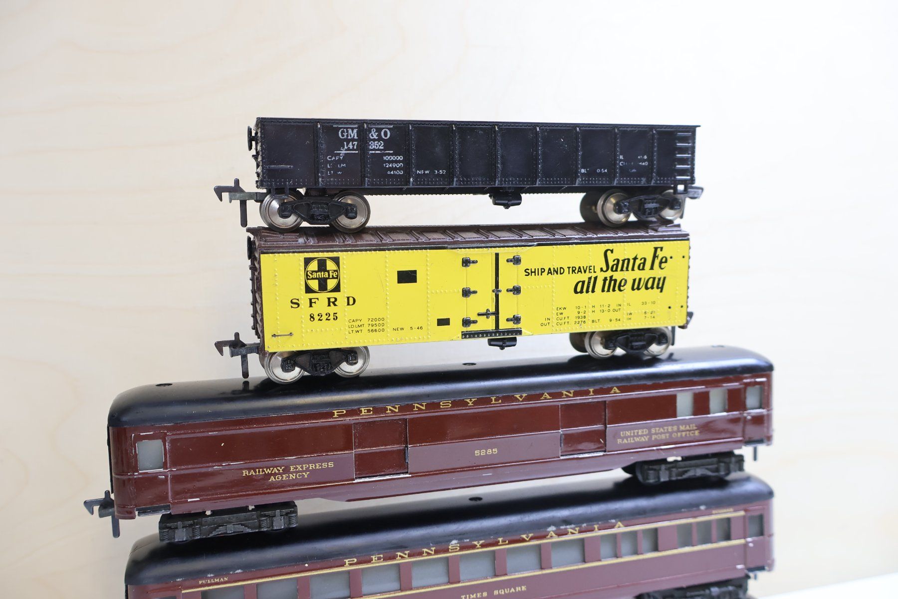 Fleischmann Modellini di ferrovie: Fleischmann US Personen & Güterwagen Set H0 – Usato da Winterthur venduto da Monstera 5