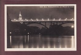 BERN bei Nacht - Kirchenfeldbrücke