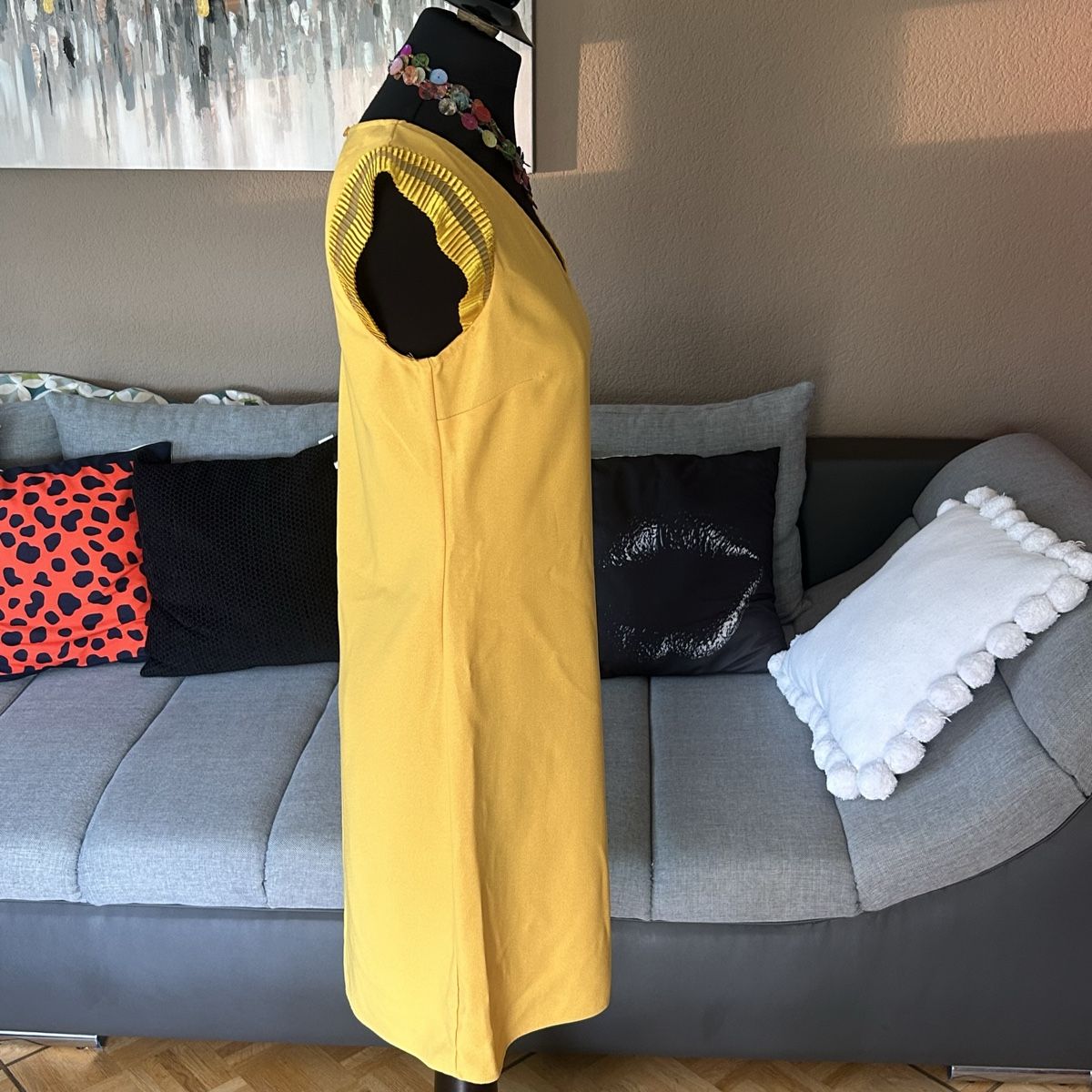 Nafnaf Vestiti: NAF NAF robe & collier 💛 S – Usato da Fribourg venduto da ficelle_de_luge 3