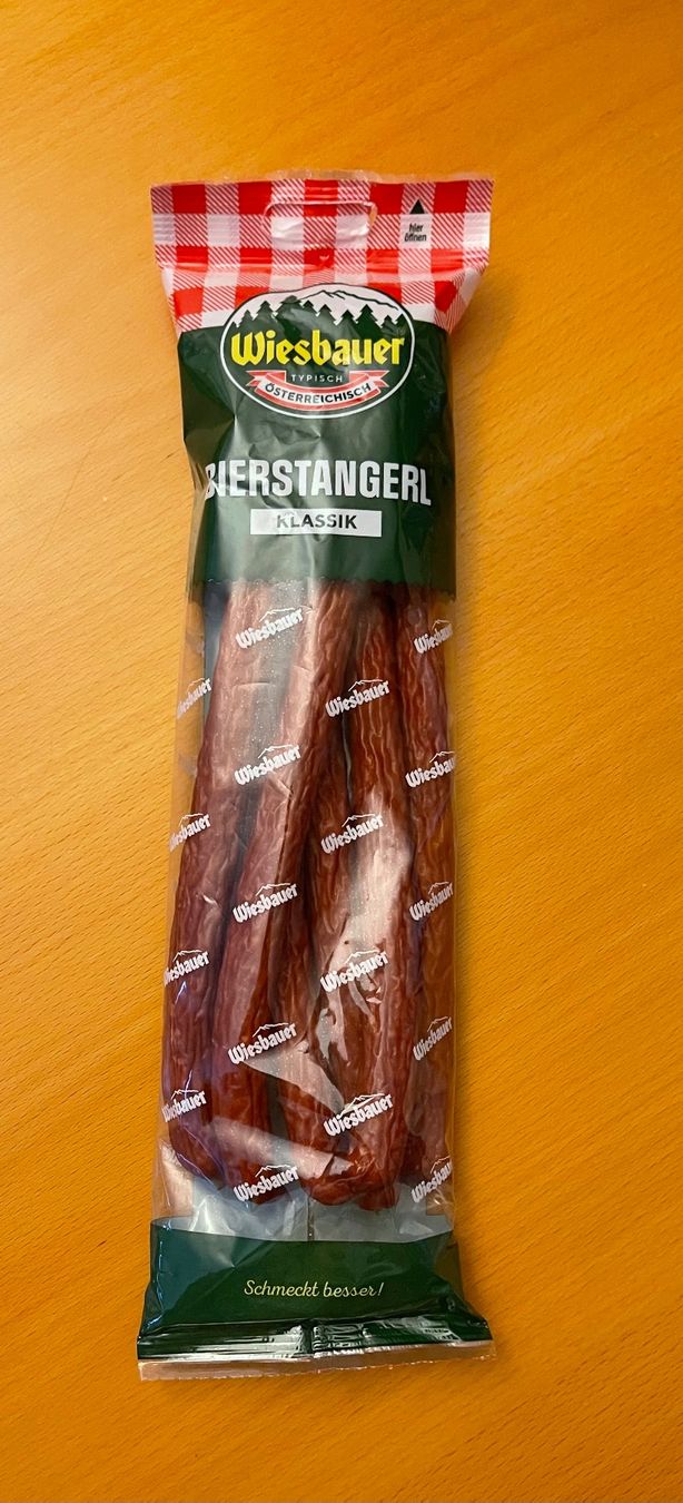 Cibi & Specialità: Wiesbauer Bierstangerl 300g – Nuovo e nell'imballaggio originale da Basel venduto da Seifehuesli