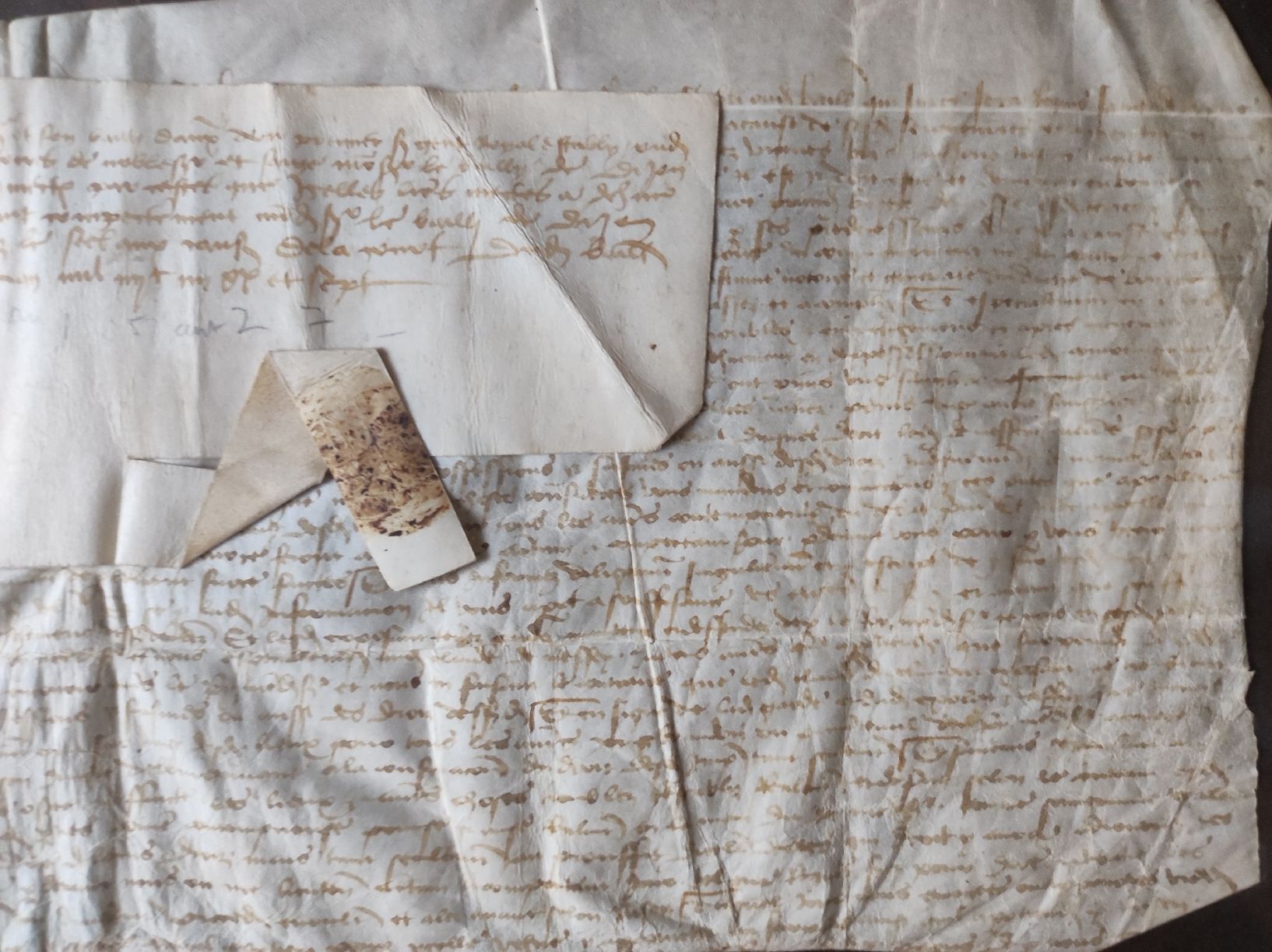 Dokumente: MANUSKRIPTE - URKUNDE 1527 – Gebraucht aus Goldach von Gaip 4