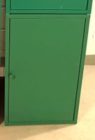 Metallschrank grün von Ikea