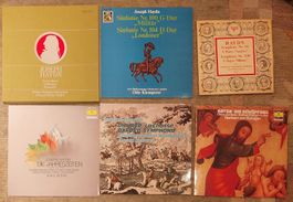 7 LPs. mit Werken von Haydn