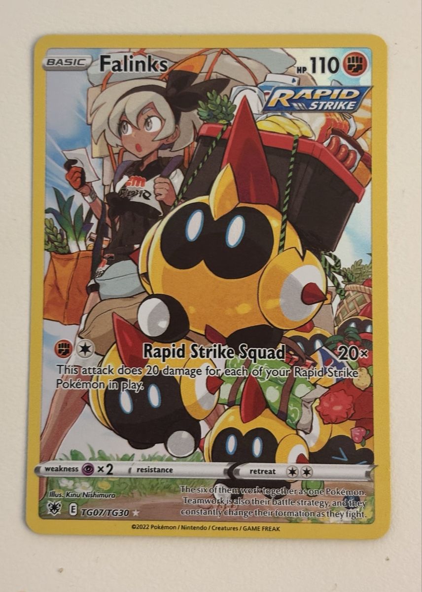 Pokémon Carte collezionabili: Carte Pokémon FALINKS tg 07 – Nuovo (secondo la descrizione) da lausanne venduto da helderj