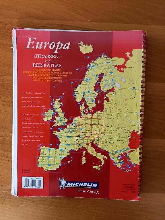 Cartine & Atlanti: Micheline Europa Atlas – Usato da Zuoz venduto da Martin7524 1