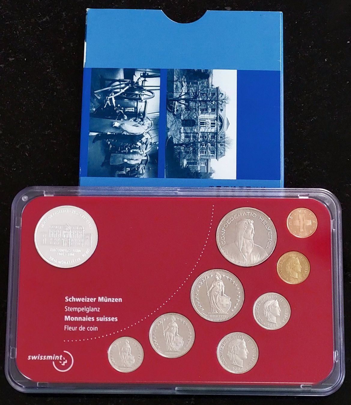 Tutti le monete: Münzsatz Schweiz 2006 stgl. Kirchenfeld – Nuovo (secondo la descrizione) da Arch venduto da coinsandmore 1