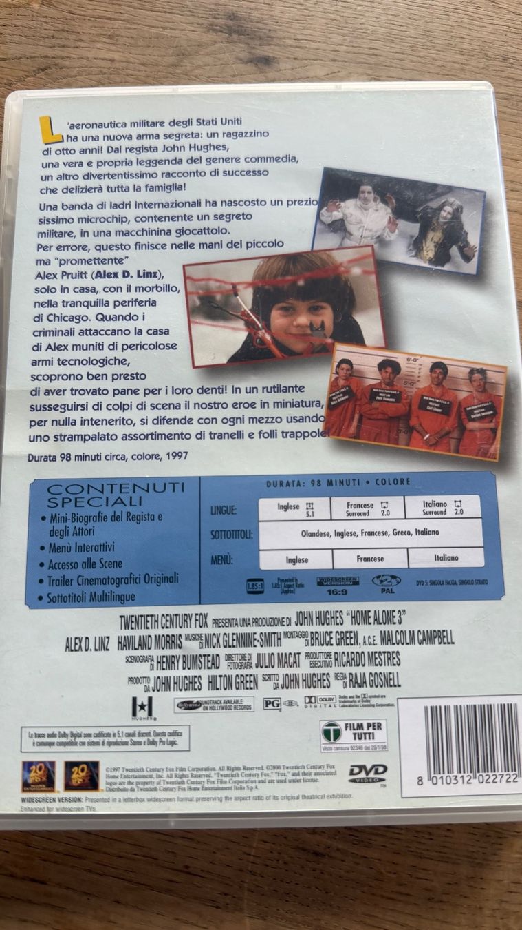 Alle DVDs: DVD Home Alone 3 – Gebraucht aus Lugano von bad_2t9b 1