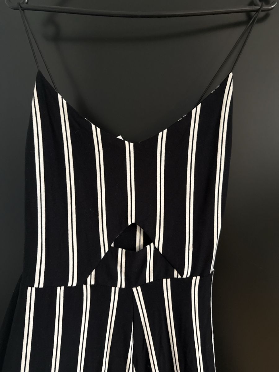 Tute: Jumpsuit gestreift schwarz weiss  – Usato da St. Niklausen LU venduto da car_2562 1
