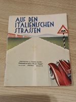 Litho Broschüre Auf den Italienischen Strassen Ausgabe 1935