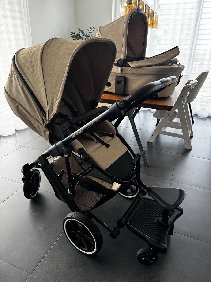 ABC Design Carrozzine: Kinderwagen ABC Design Salsa 4 Air vollständiger Set – Usato da Buttwil venduto da beu_f98c 2