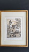 Rorschach. Schloss Wiggen. Lithografie.