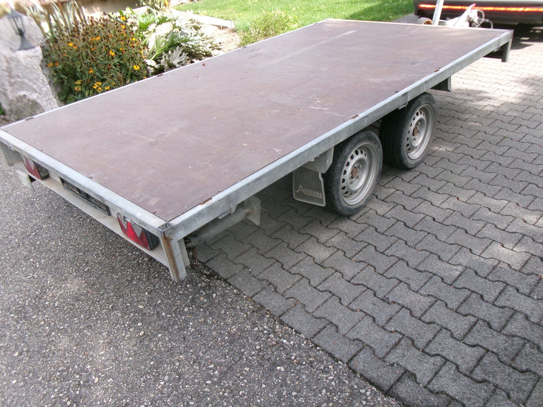 Anhänger: 3 To Hochlader Brücke Autotransportrer – Gebraucht aus Muhen von Bschaf 1