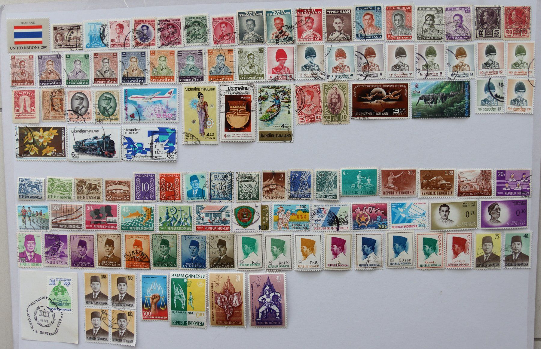 Alle Briefmarken: Briefmarken Asien (3) – Gebraucht aus Oberentfelden von lakipul