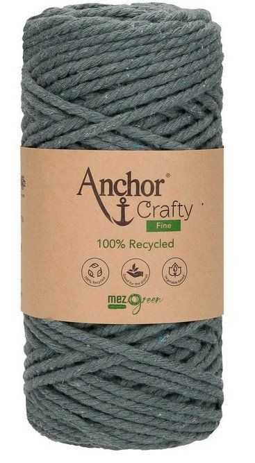 Lana: Anchor Crafty Garn, 100% Recycelt, Macramee, Stricken, Häkel – Nuovo (secondo la descrizione) da Rüegsau venduto da Tausendfreund