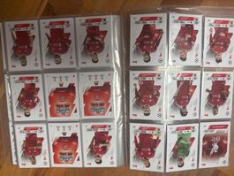 Fussball Karten Set UEFA Champions League Top Zustand