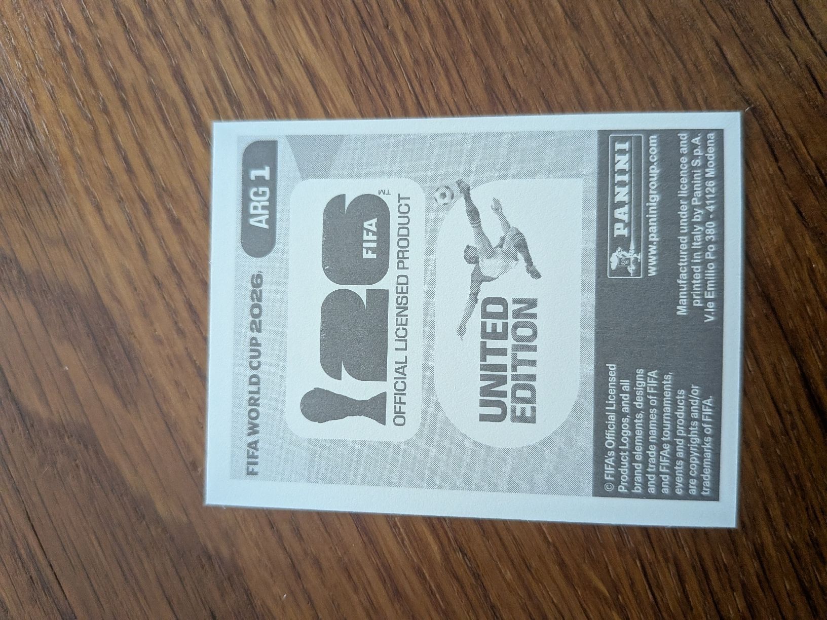 Panini Carte collezionabili: Argentinien Panini Logo  – Nuovo (secondo la descrizione) da Dittingen venduto da uke4243
