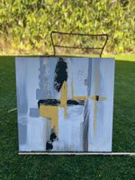 Abstraktes Bild mit modernen Akzenten ca. 70 x70 cm