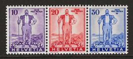 1936 : Zusammenhängende Nr. Z24a- postfrisch **