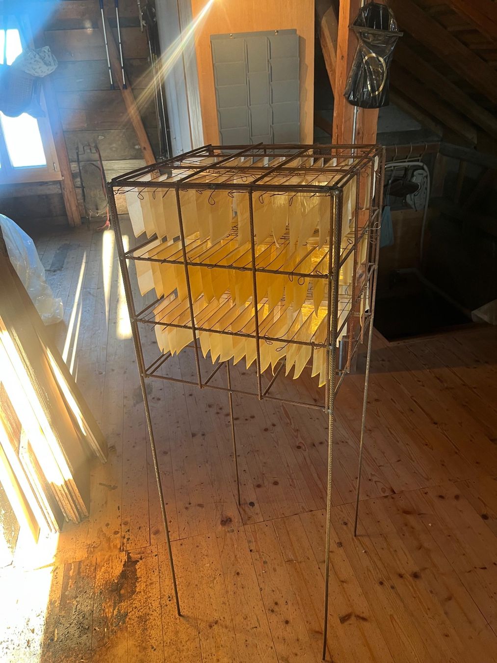 Tutte le decorazioni: Deko-Objekt / Unikat, Metallgestell, Kunstinstallation – Usato da Dussnang venduto da khulamahula