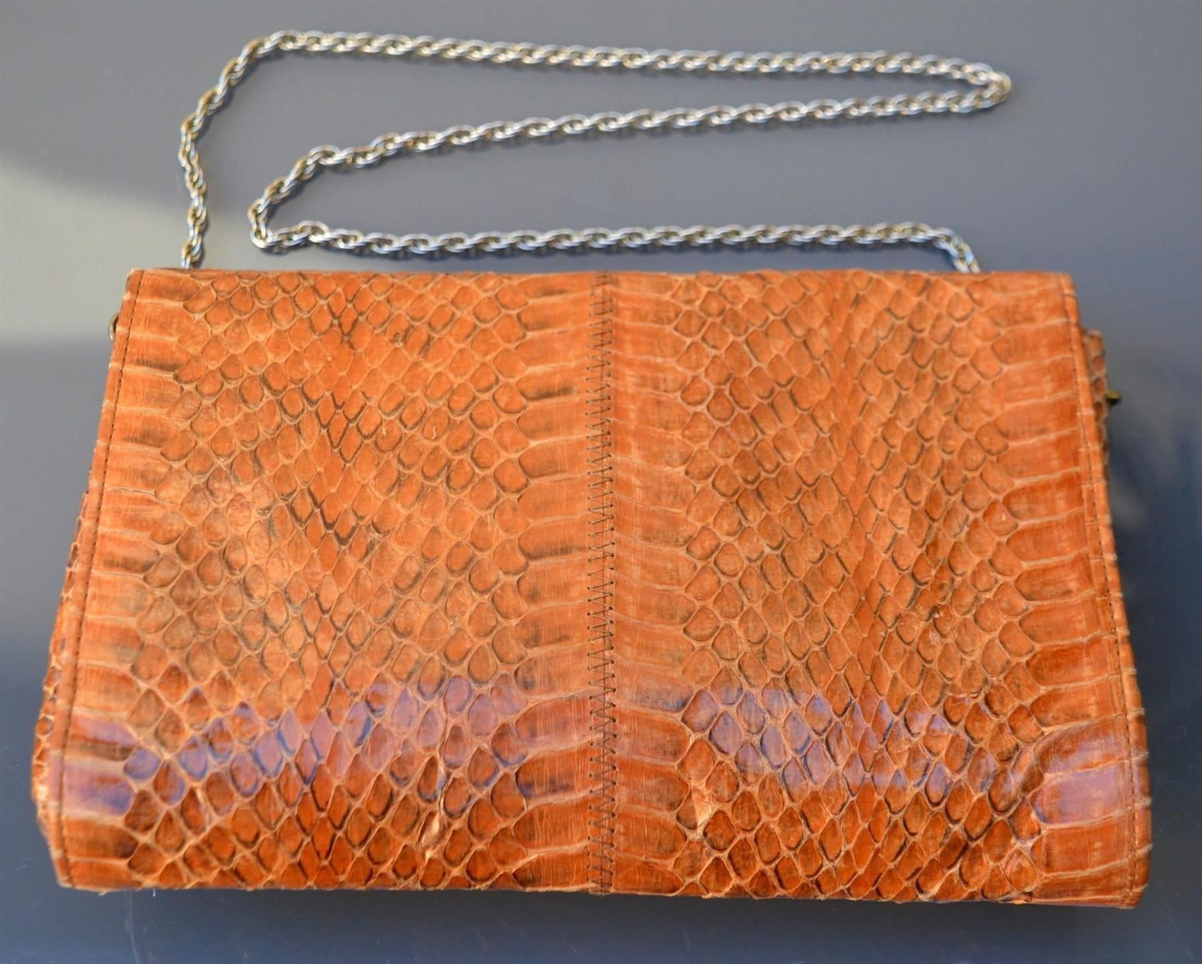 Taschen für Damen: Sac cuir de serpent Tasche Schlangenlede – Gebraucht aus Collonges von Auganien 4