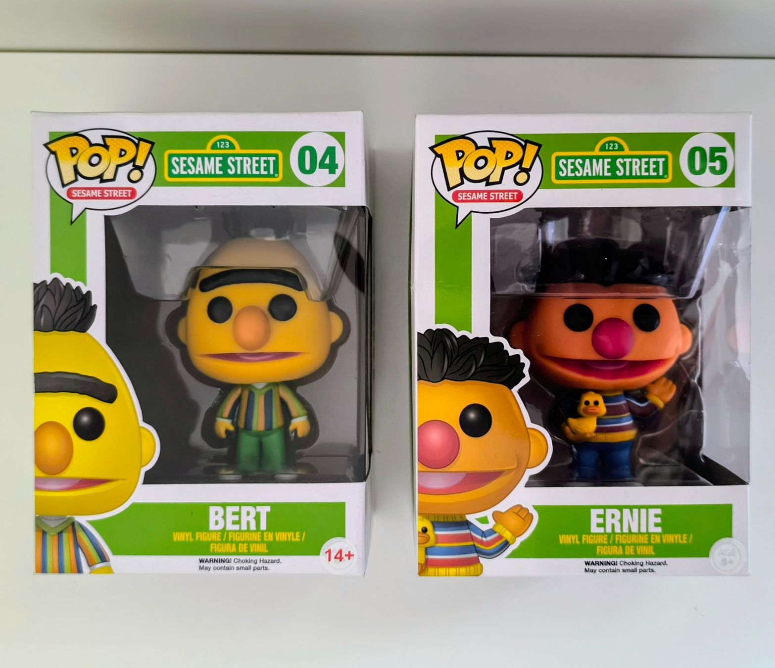 Funko Figuren: Funko Sesame Street 04 Bert & 05 Ernie – Neu und originalverpackt aus Muttenz von hak_dsk9