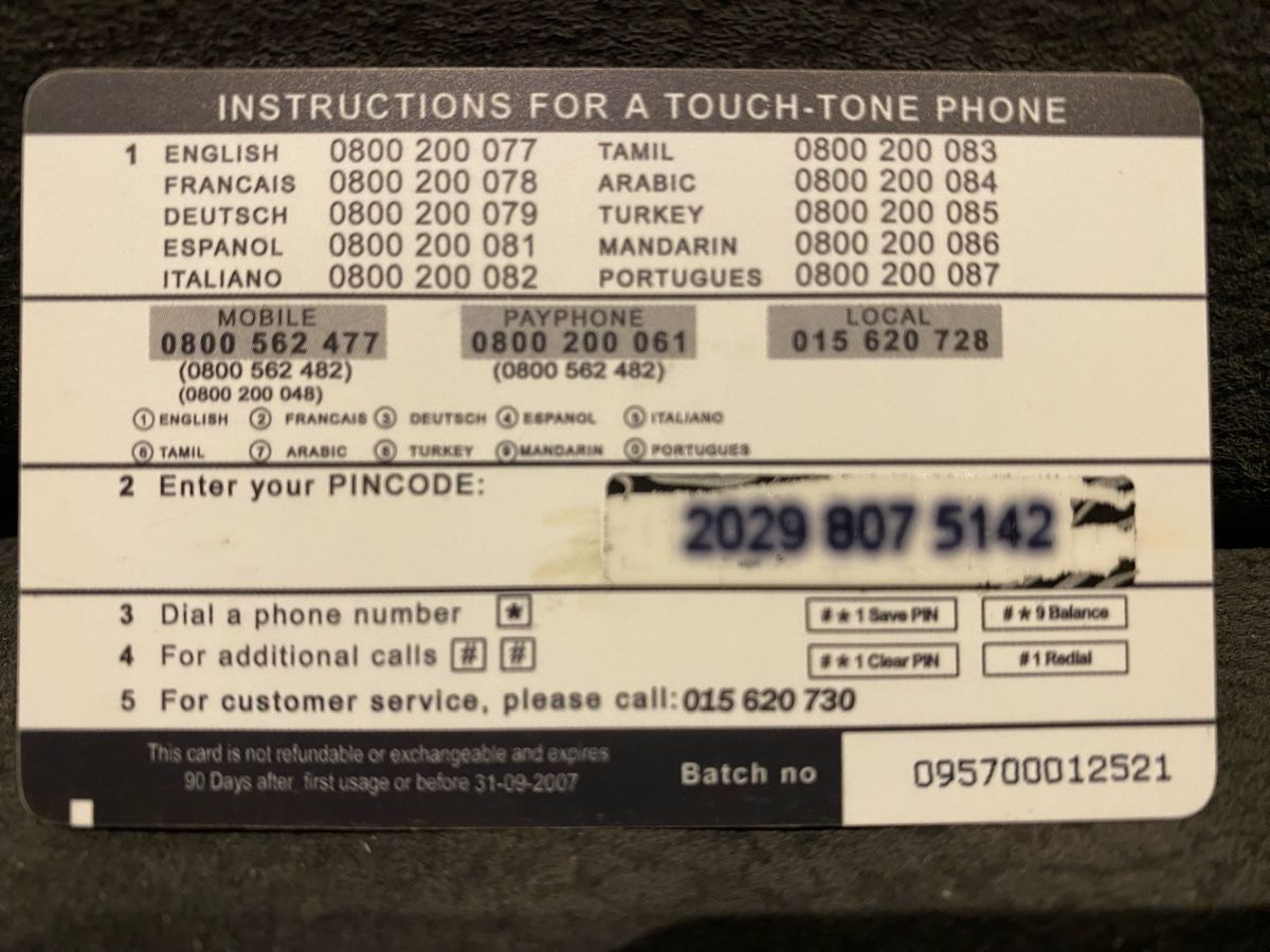 Telefon- & Taxkarten: Carte – Gebraucht aus Lausanne von babacard10 1
