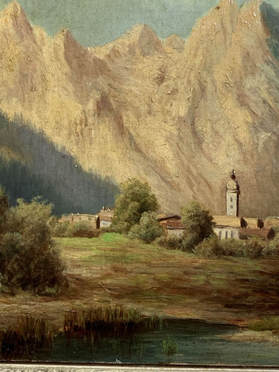Dipinti: Europäische Schule 19. JH – Usato da Wolfhalden venduto da SecondAntique 3
