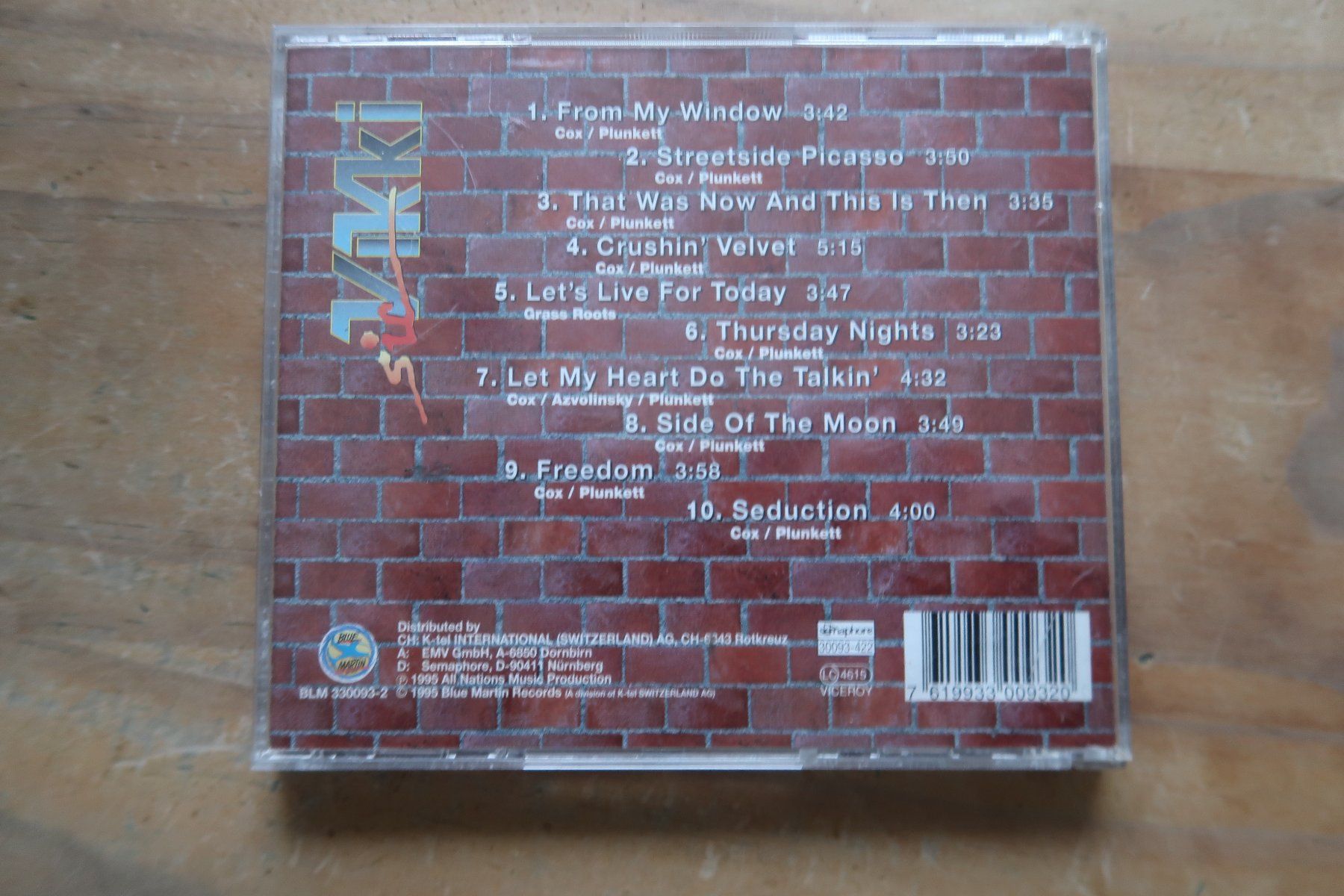 CD: SIC VIKKI - STREETSIDE PICASSO - MELODIC ROCK CD – Usato da Basel venduto da Patiscat 1