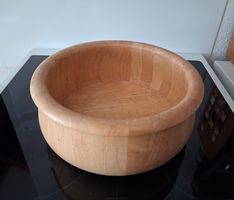 Grosse Holzschüssel gut erhalten