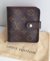 Louis Vuitton Portemonnaie Compact Zipped Canvas Monogram