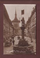 BERN - Zähringerbrunnen - Leute - 1918