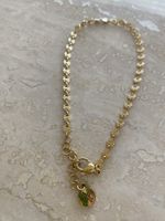 Gold Plated Fusskette