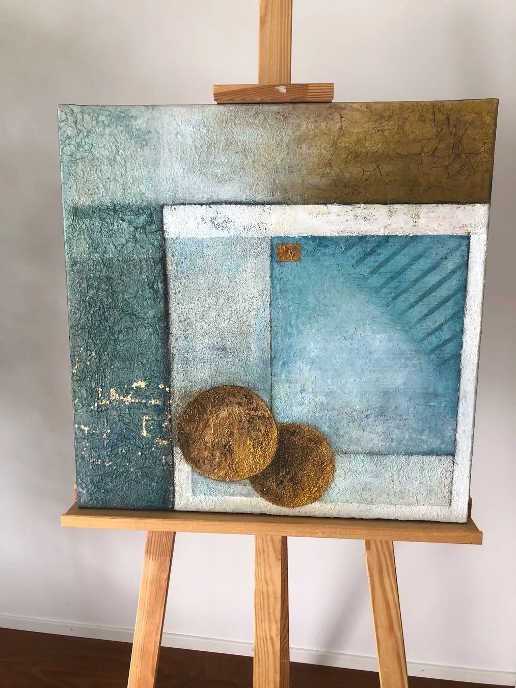 Foto & Immagini: Acrylbild, Mischtechnik auf Leinwand, ein Unika – Nuovo (secondo la descrizione) da Bern venduto da Banane000 2