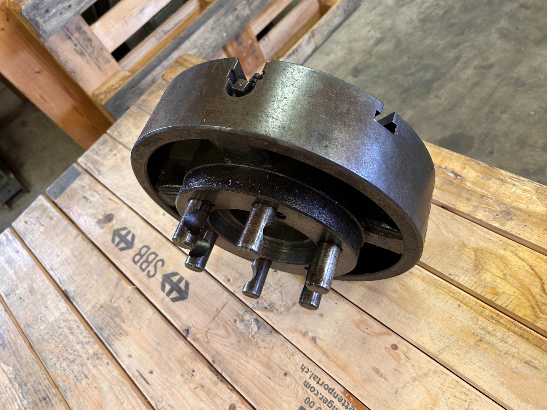 Tutte le macchine: Planscheibe zu Drehbank – Usato da Münchenstein venduto da fransch 8