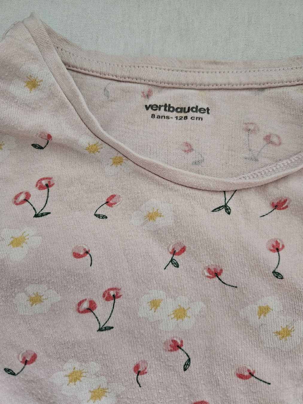 Pigiama & Simili: Pyjama pink floral, Grösse 122 cm Vertbaudet – Usato da Neftenbach venduto da susanne0041 1