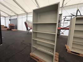 Lista Metallschrank mit 4 Schwerlasttablaren 100x36x200cm