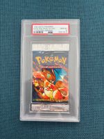 Pokemon Glurak Booster PSA 10 deutsch 1. Edition