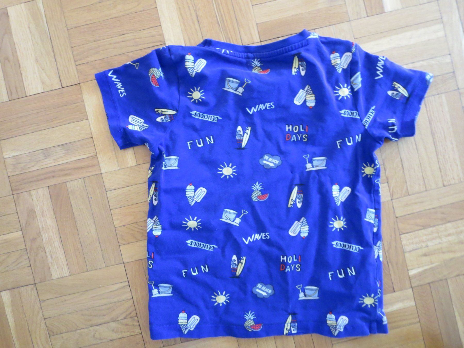 Camicie, T-shirt & Polo: Kinder Ferien Shirt /Gr. 104 – Usato da Wallisellen venduto da Arvenstube 3