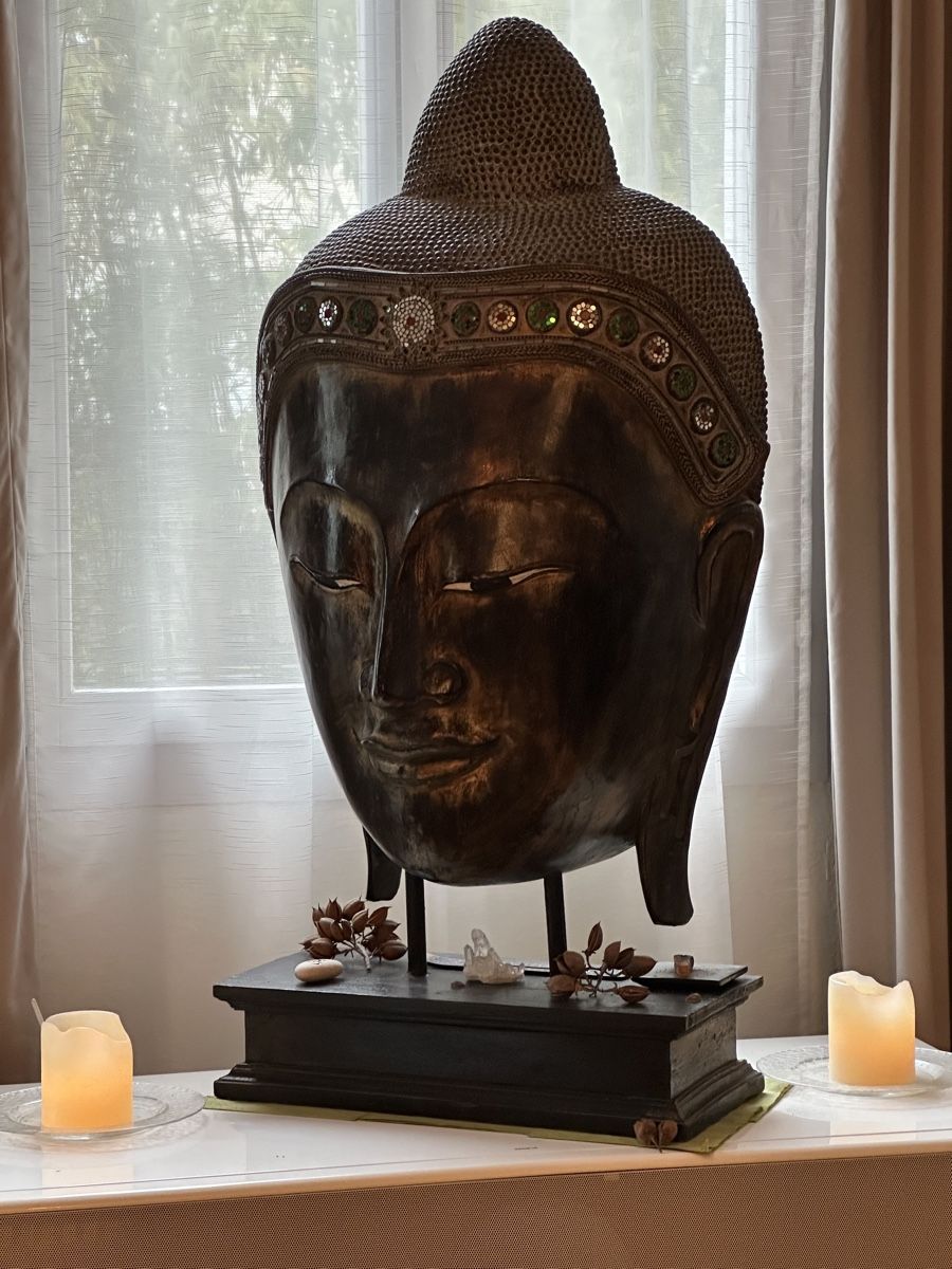 Sculture & Statue: Buddha Kopf Statue – Usato da Thürnen venduto da leinibeini 1