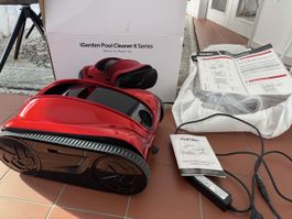 iGarden Poolreiniger K Pro 120 rot Top Zustand
