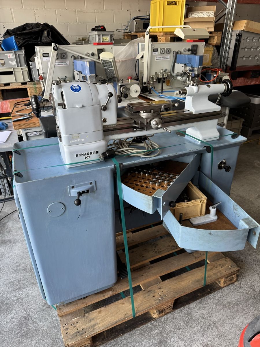 Schaublin Tutte le macchine: Schaublin 102 sur socle – Usato da Le Noirmont venduto da rap_x9lc