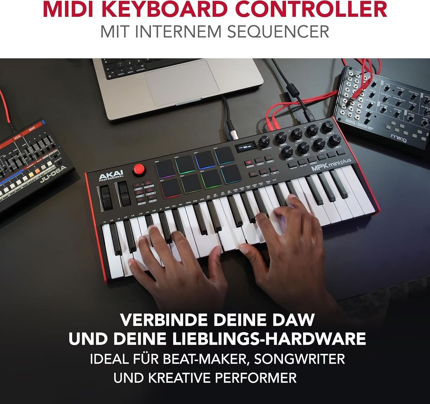 Akai Strumenti musicali: Akai MPK Mini Plus (OVP) – Nuovo e nell'imballaggio originale da Winterthur venduto da my_username 3