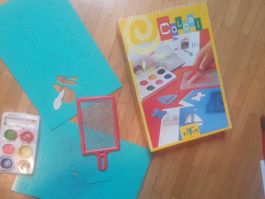 COLORI Malschablonen Set, Kreativset für Kinder