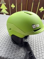 Casque de ski Salomon vert pistache, taille S, parfait!