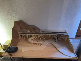 Basis eines kleinen Diorama h0 + Noch Kits + Mobile station