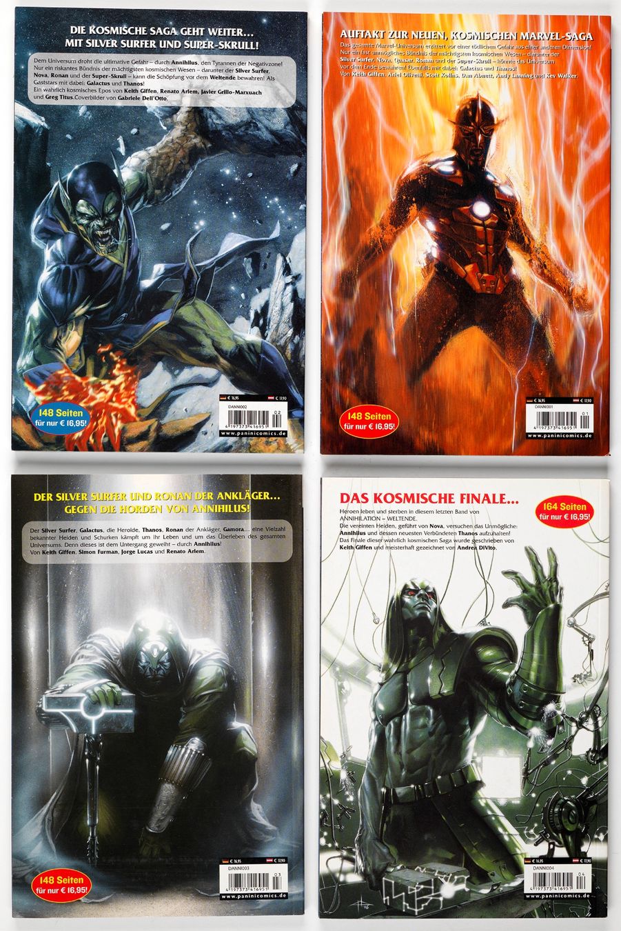 BD: MARVEL - ANNIHILATION #1-4 – D'occasion à St. Gallen par kobayashi-maru 2
