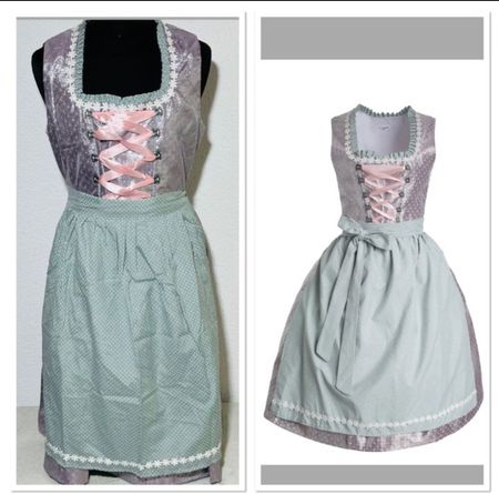 Ausverkauf Midi-Dirndl Oberammergau Gr. M